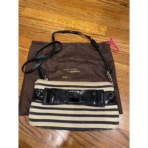 Kate Spade New York Villabella Avenue Celina Shoulder Bag, Black / Natural